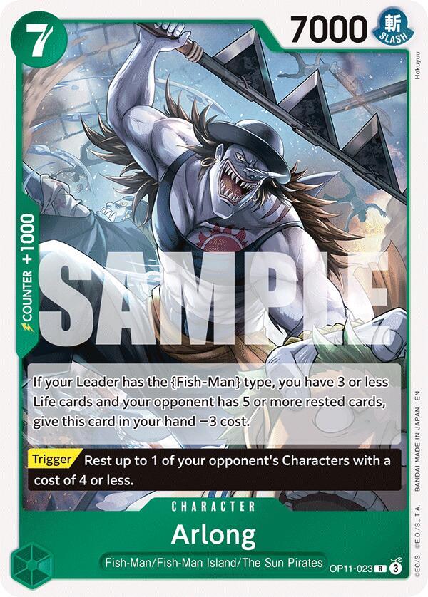 Arlong card artwork