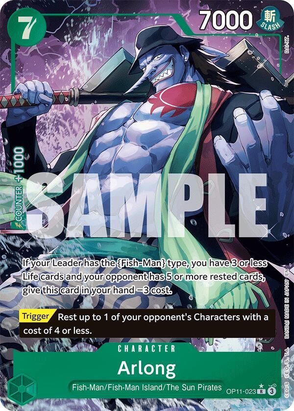 Arlong (Alternate Art) card artwork