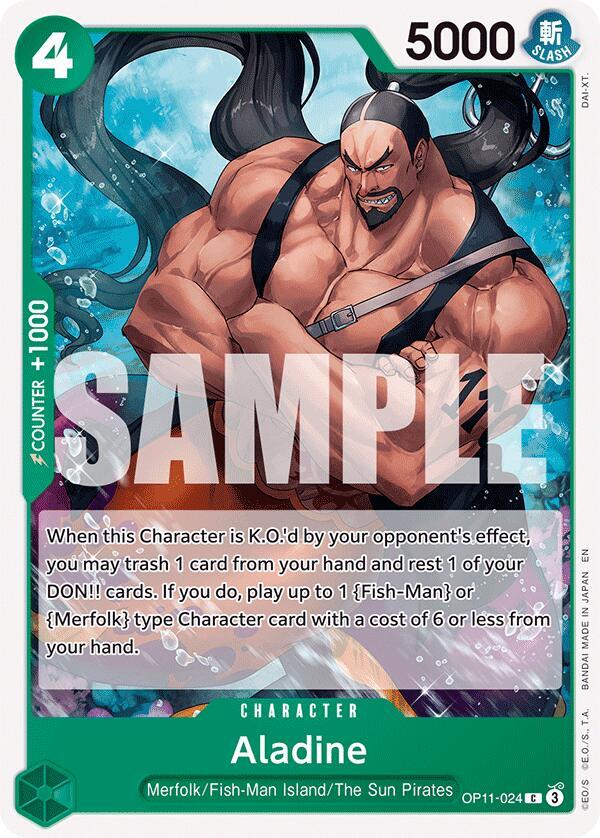 Aladine card artwork