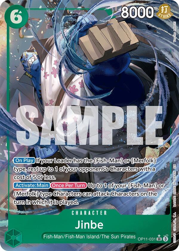 Jinbe (031) (Alternate Art) card artwork