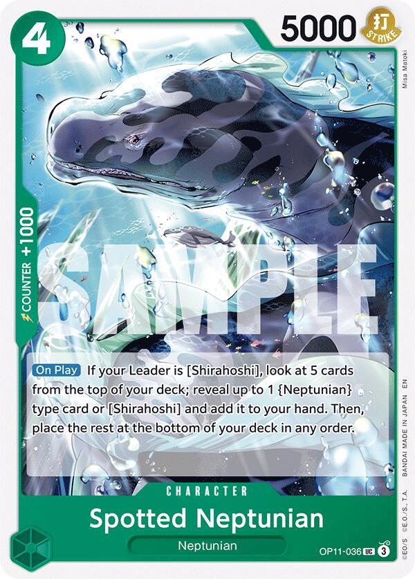 Spotted Neptunian card artwork
