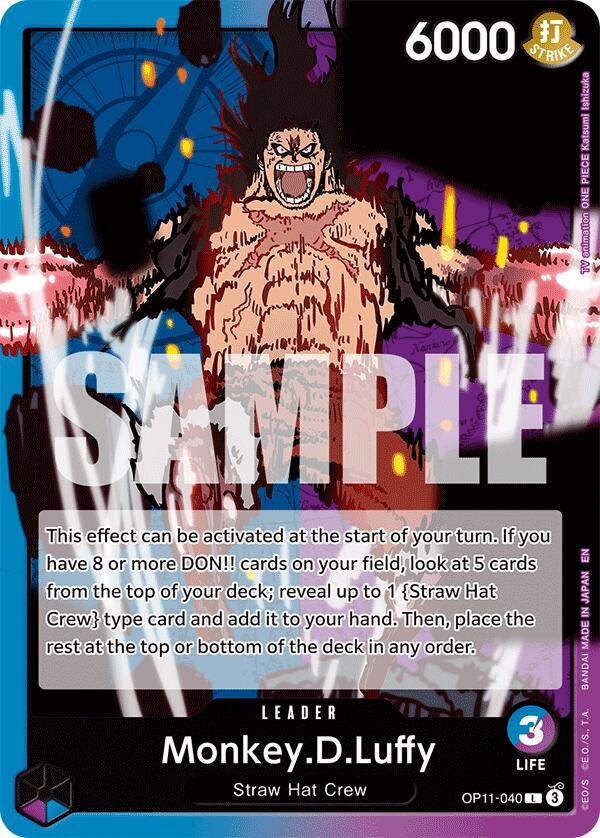 Monkey.D.Luffy (040) card artwork