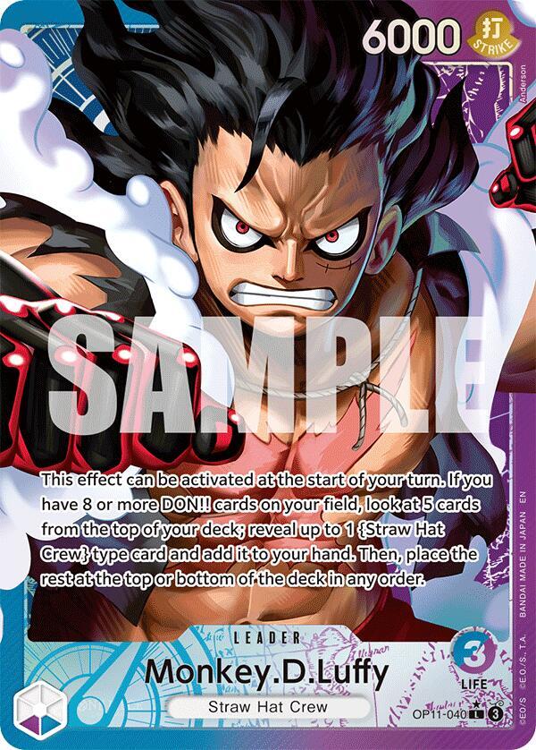 Monkey.D.Luffy (040) (Alternate Art) card artwork