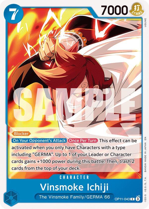 Vinsmoke Ichiji card artwork