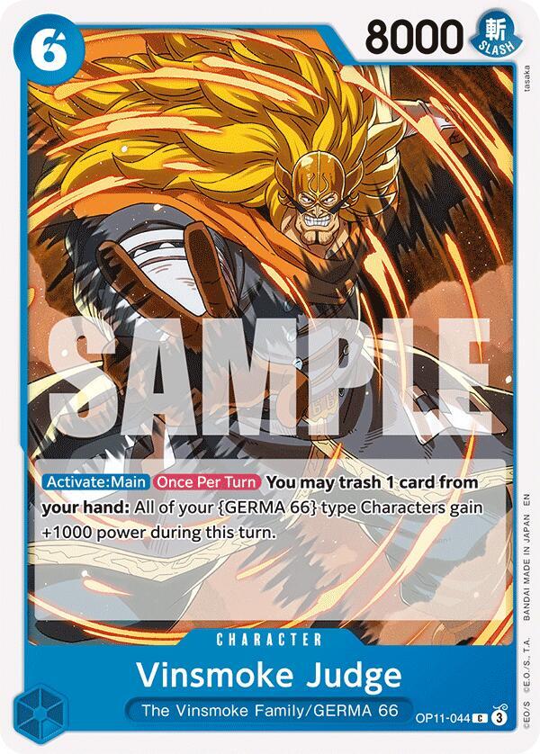 Vinsmoke Judge card artwork