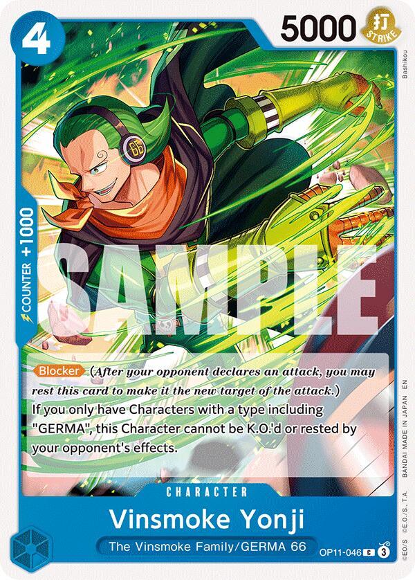 Vinsmoke Yonji card artwork