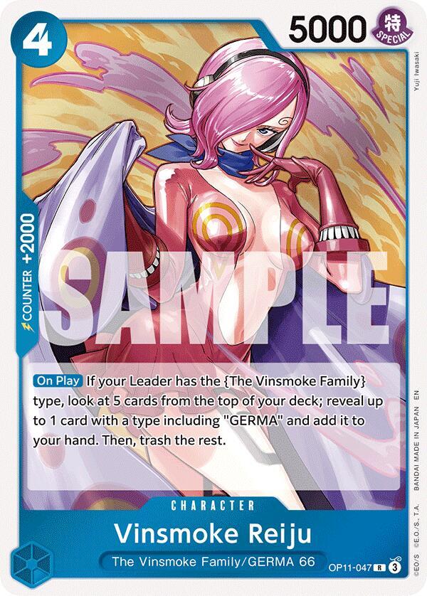Vinsmoke Reiju card artwork