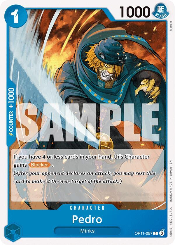 Pedro card artwork