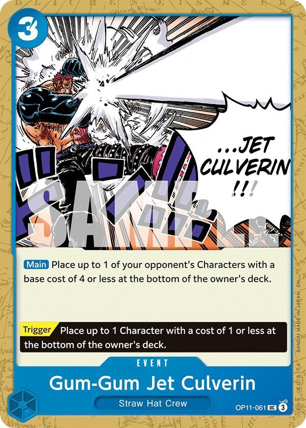 Gum-Gum Jet Culverin card artwork