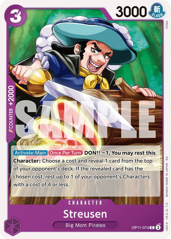 Streusen card artwork