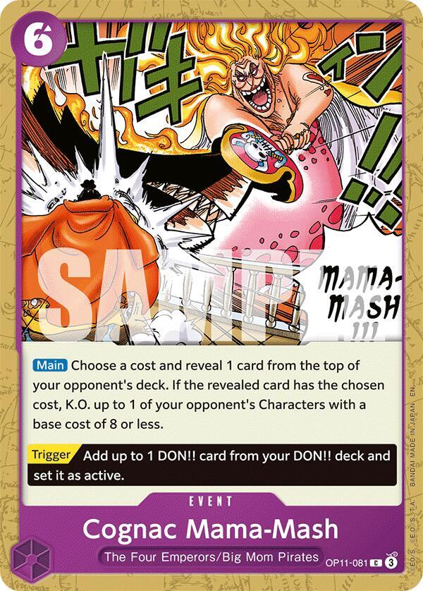Cognac Mama-Mash card artwork