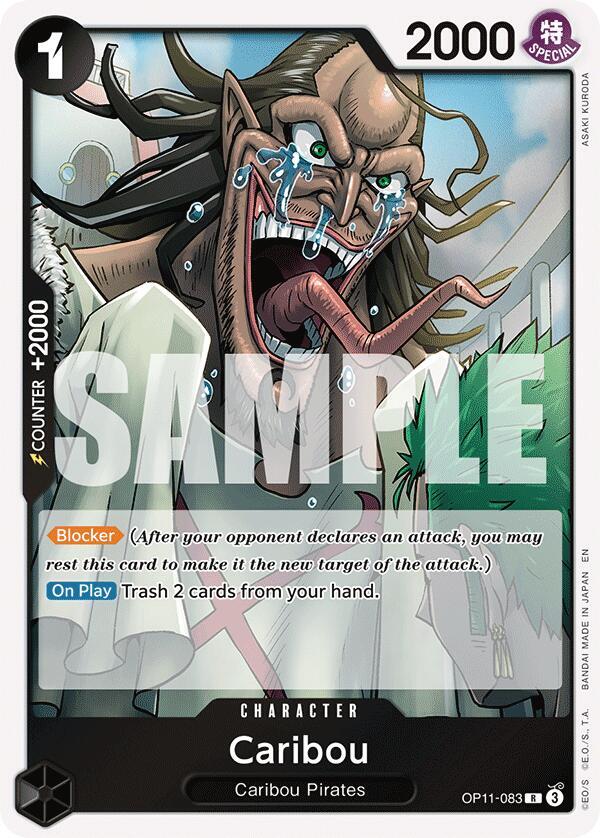 Caribou card artwork