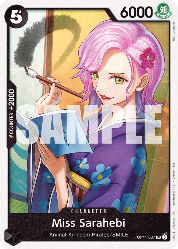 Miss Sarahebi card artwork