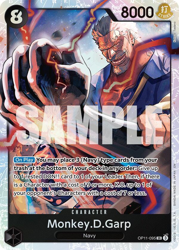 Monkey.D.Garp card artwork