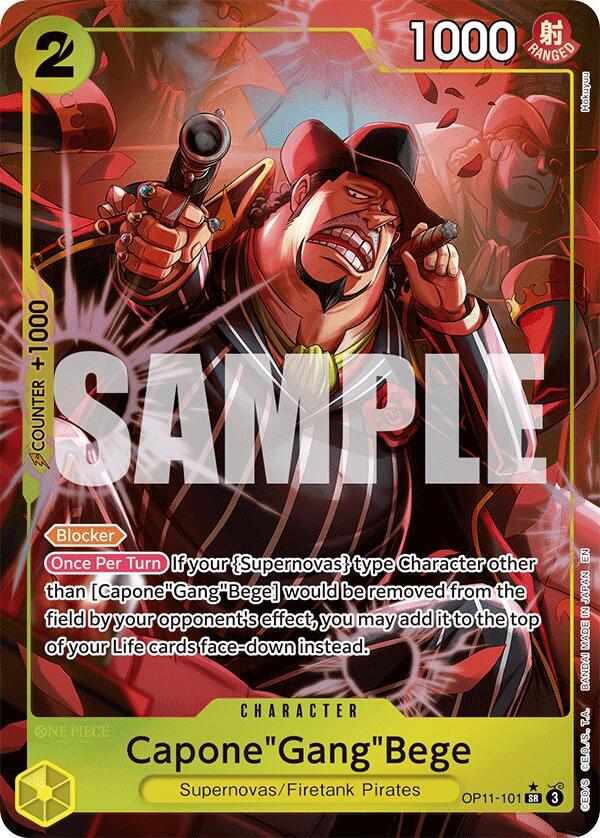Capone"Gang"Bege (101) (Alternate Art) card artwork