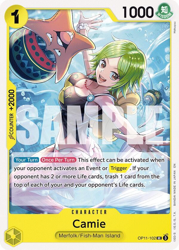 Camie card artwork