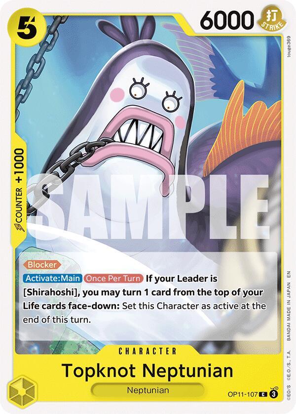 Topknot Neptunian card artwork