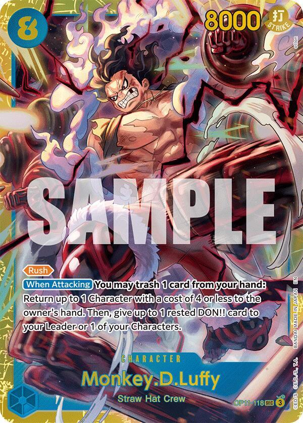 Monkey.D.Luffy (118) card artwork