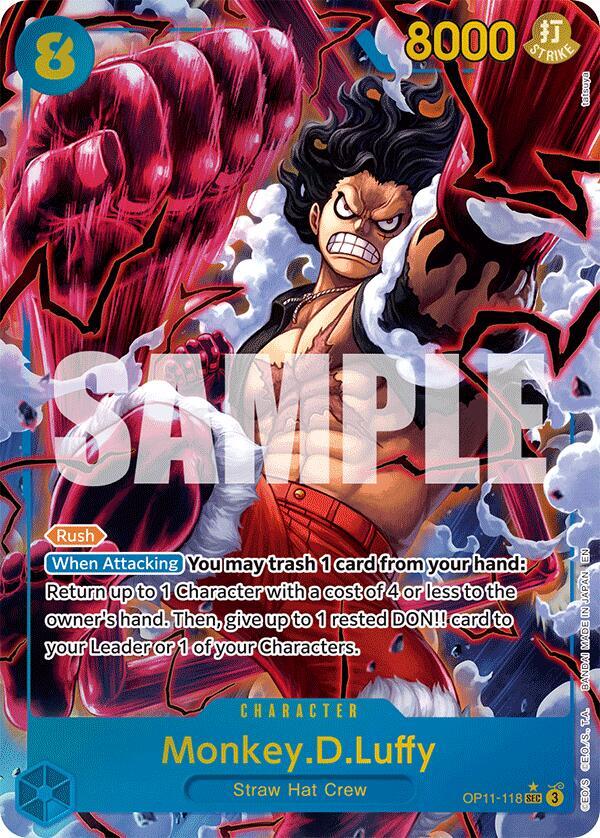 Monkey.D.Luffy (118) (Alternate Art) card artwork