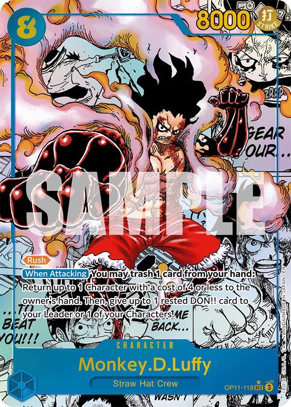 Monkey.D.Luffy (118) (Manga) card artwork