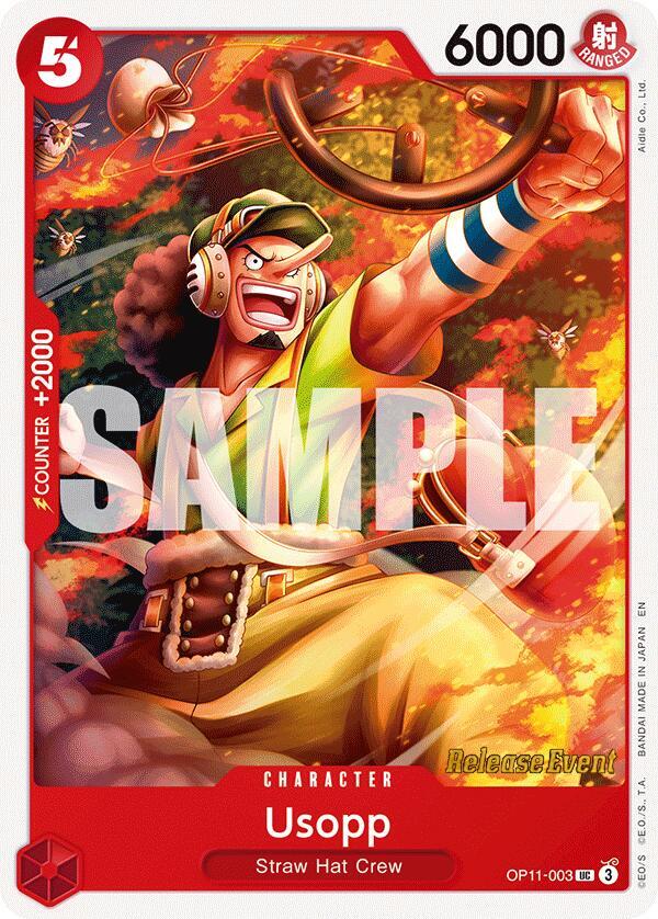 Usopp card artwork