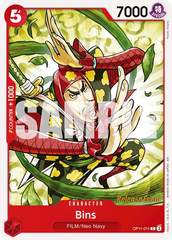 Bins card artwork