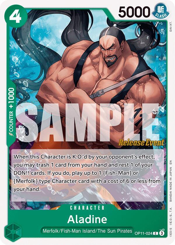 Aladine card artwork