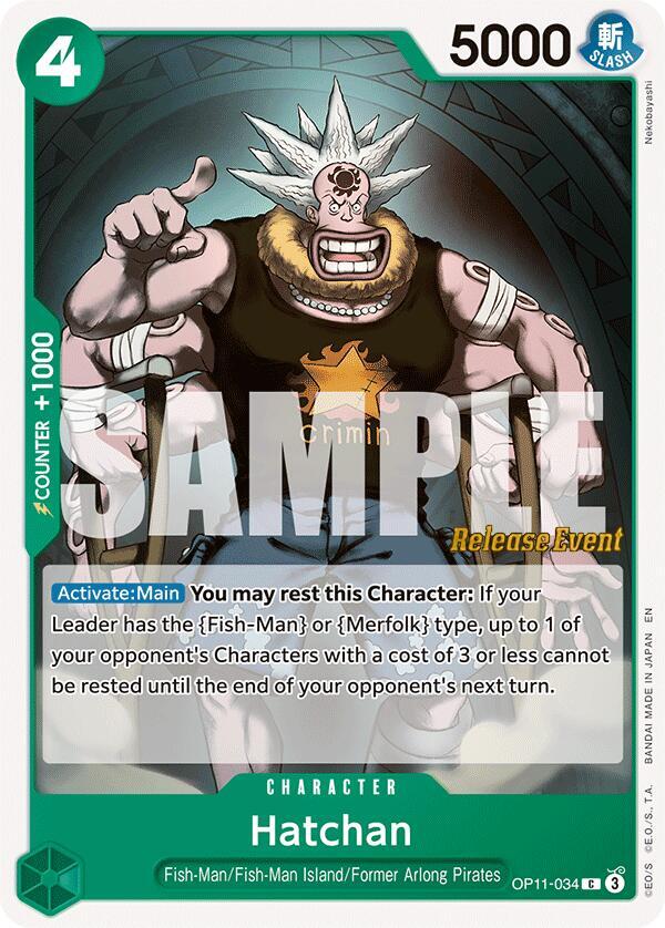Hatchan card artwork