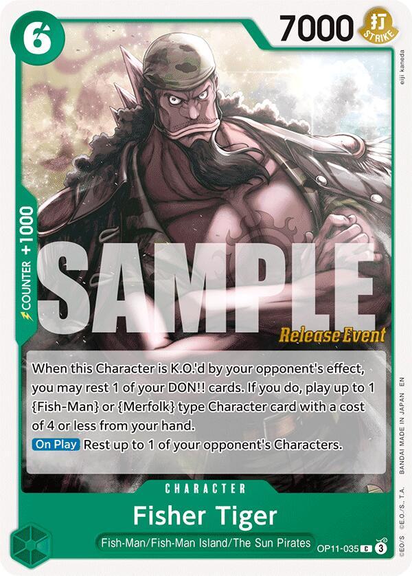Fisher Tiger card artwork