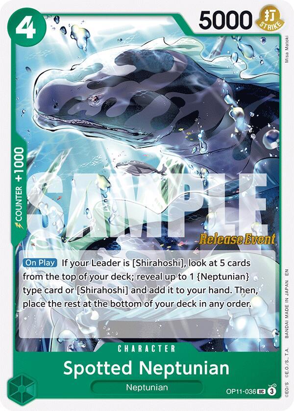 Spotted Neptunian card artwork