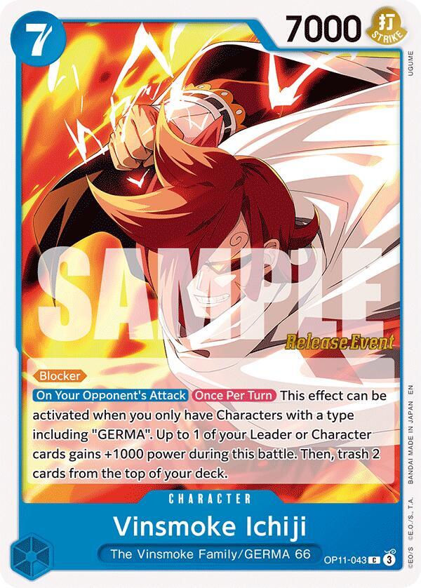 Vinsmoke Ichiji card artwork