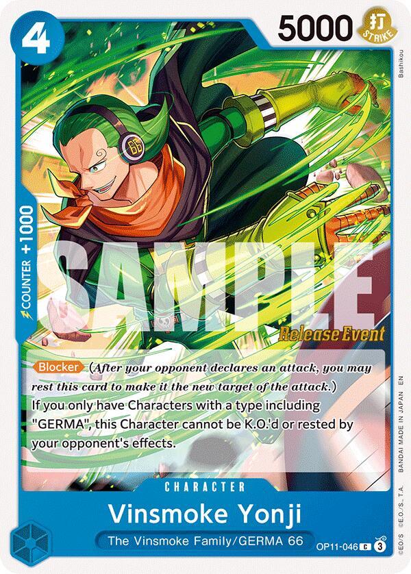 Vinsmoke Yonji card artwork