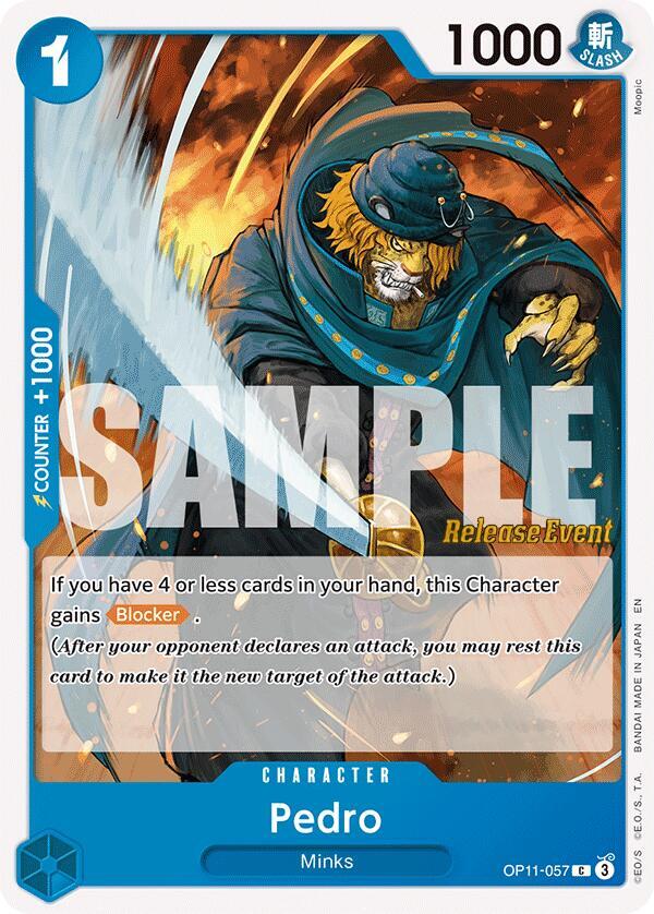 Pedro card artwork