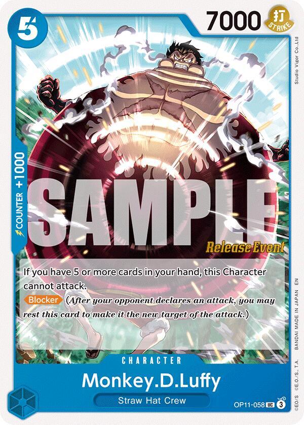 Monkey.D.Luffy (058) card artwork