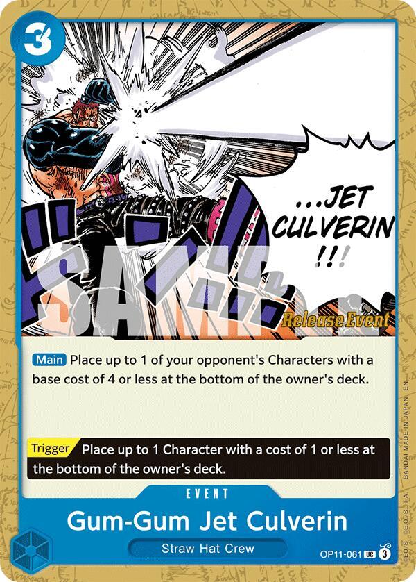 Gum-Gum Jet Culverin card artwork
