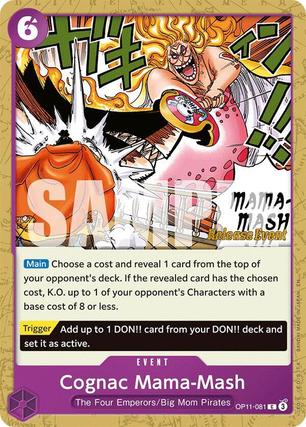 Cognac Mama-Mash card artwork