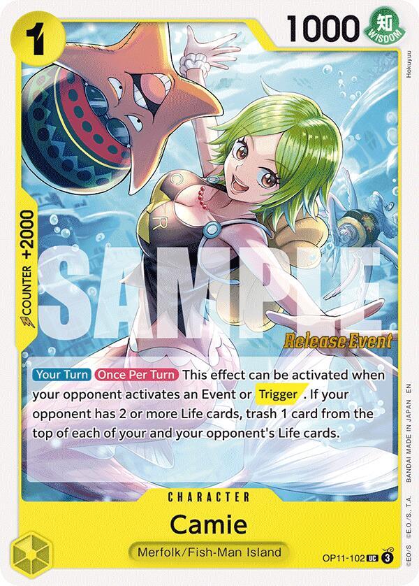 Camie card artwork