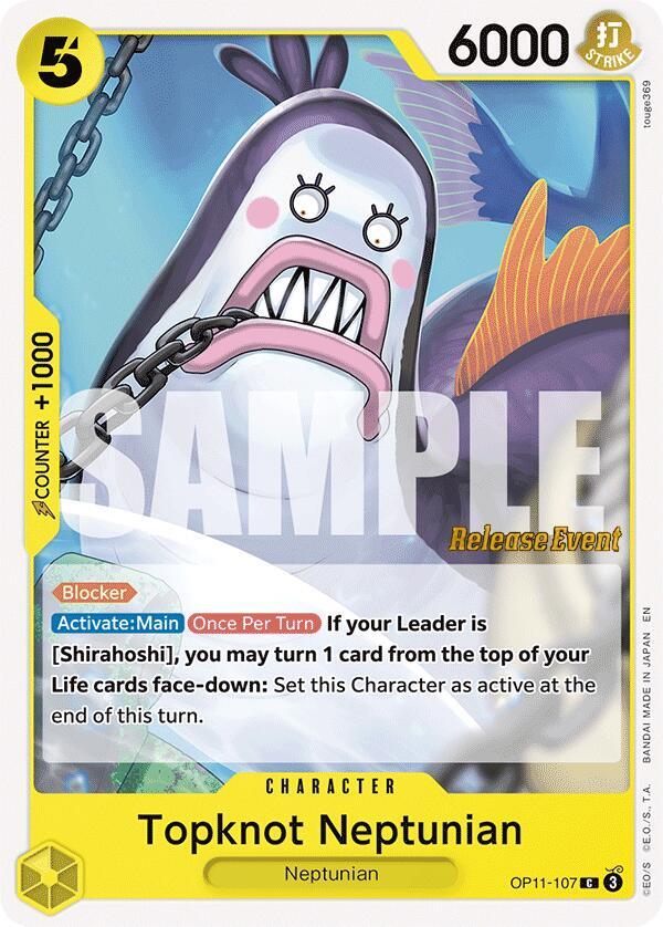 Topknot Neptunian card artwork