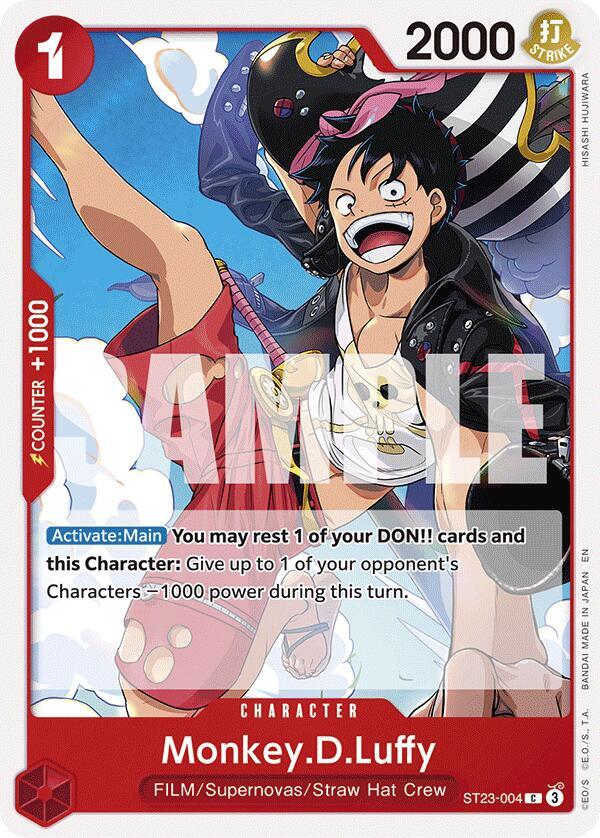 Monkey.D.Luffy card artwork
