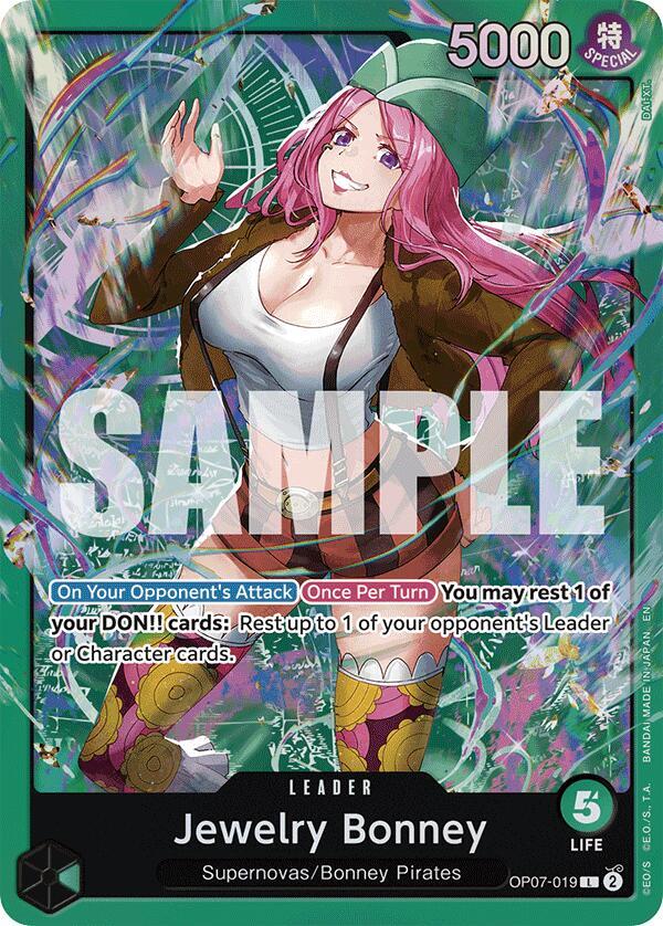 Jewelry Bonney (OP07-019) card artwork