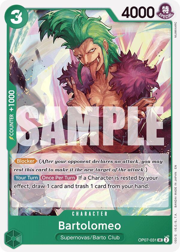 Bartolomeo (Reprint) card artwork