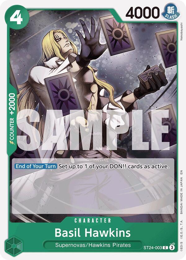 Basil Hawkins card artwork