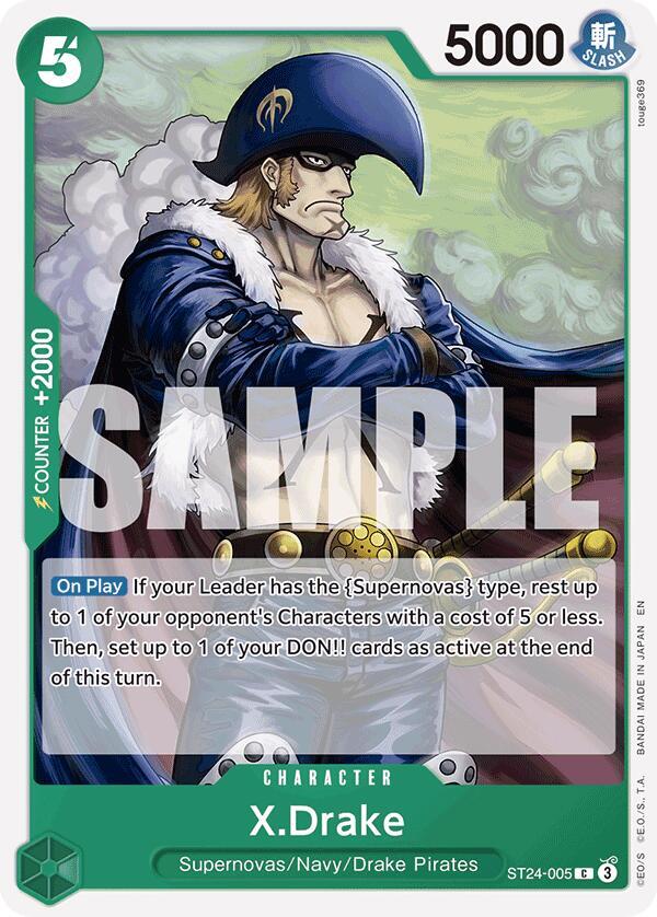 X.Drake card artwork