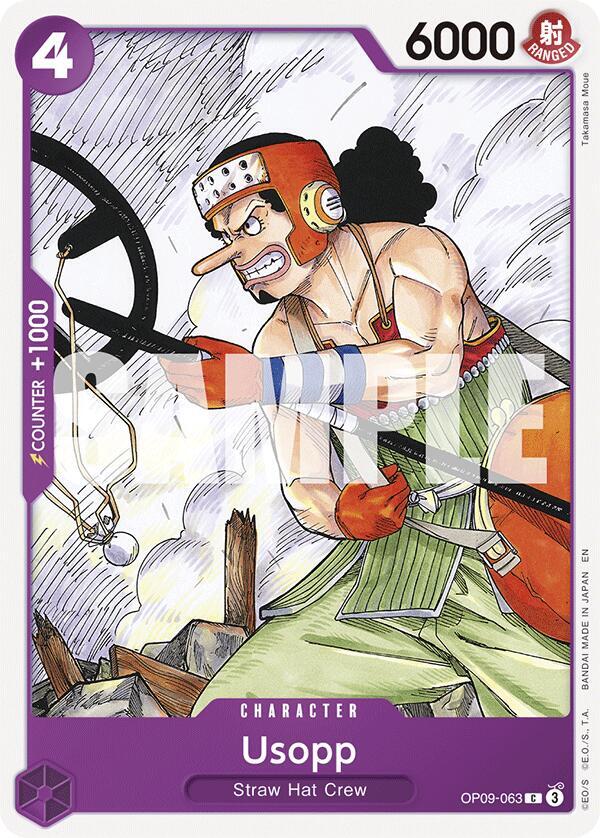 Usopp (Reprint) card artwork