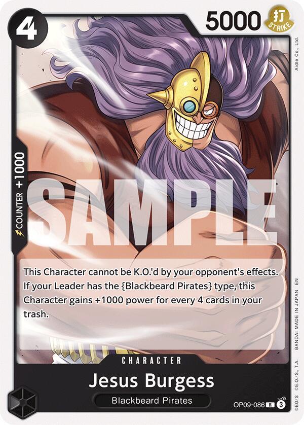 Jesus Burgess (Reprint) card artwork