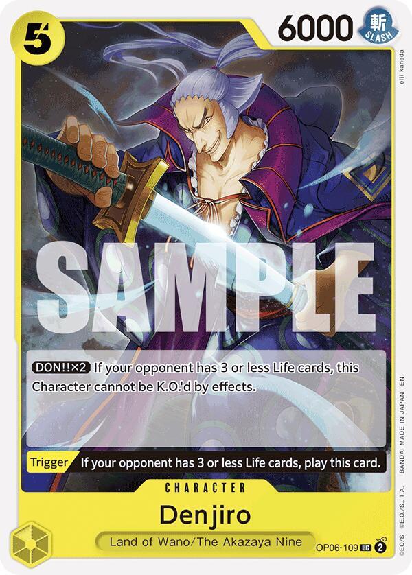 Denjiro (Reprint) card artwork