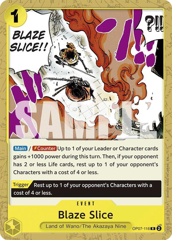 Blaze Slice (Reprint) card artwork