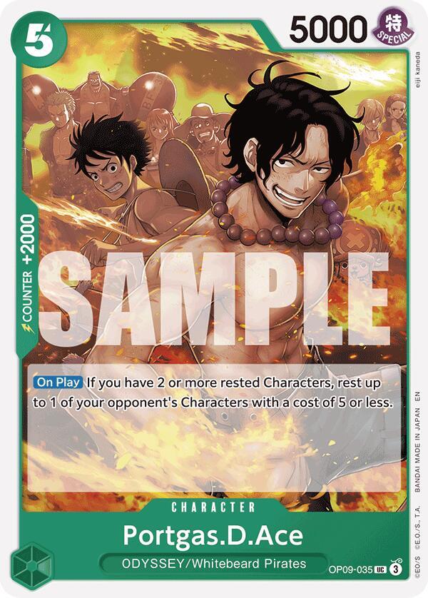 Portgas.D.Ace (Reprint) card artwork