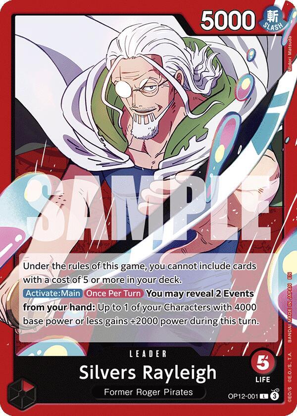 Silvers Rayleigh card artwork