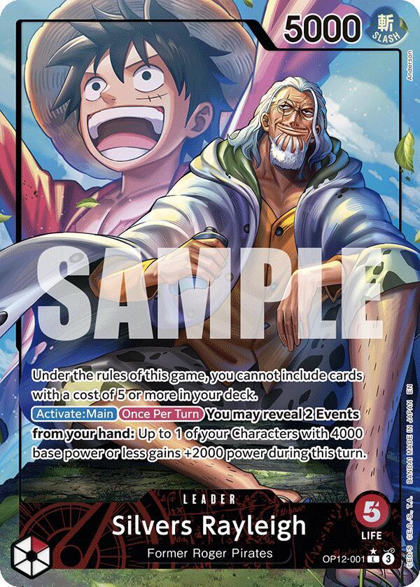 Silvers Rayleigh (Alternate Art) card artwork